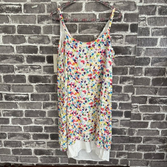 Cabi Meadow Ditsy Floral Slip Mini Dress Spaghetti Strap #321 - Picture 8 of 11